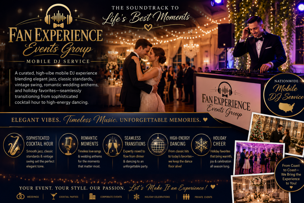 DJ service for memorable events